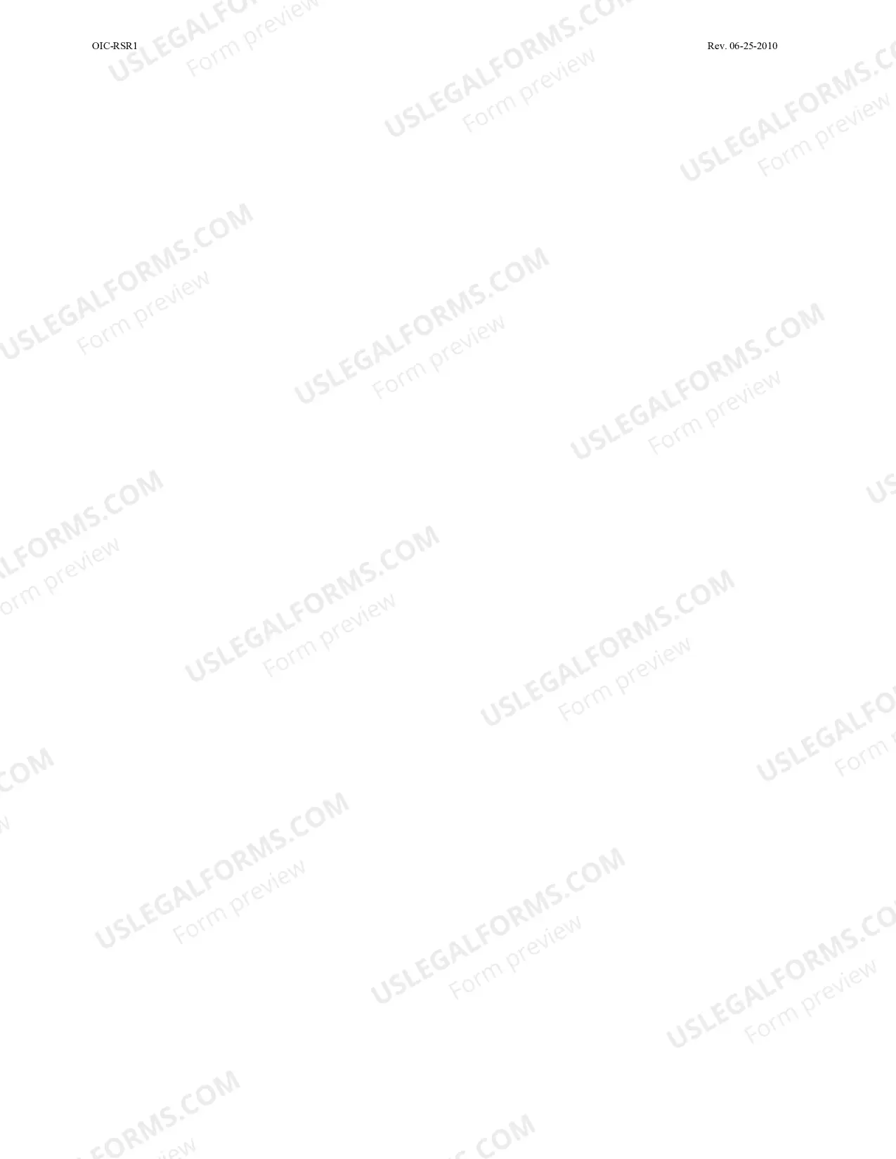 Preview Request for Settlement Review