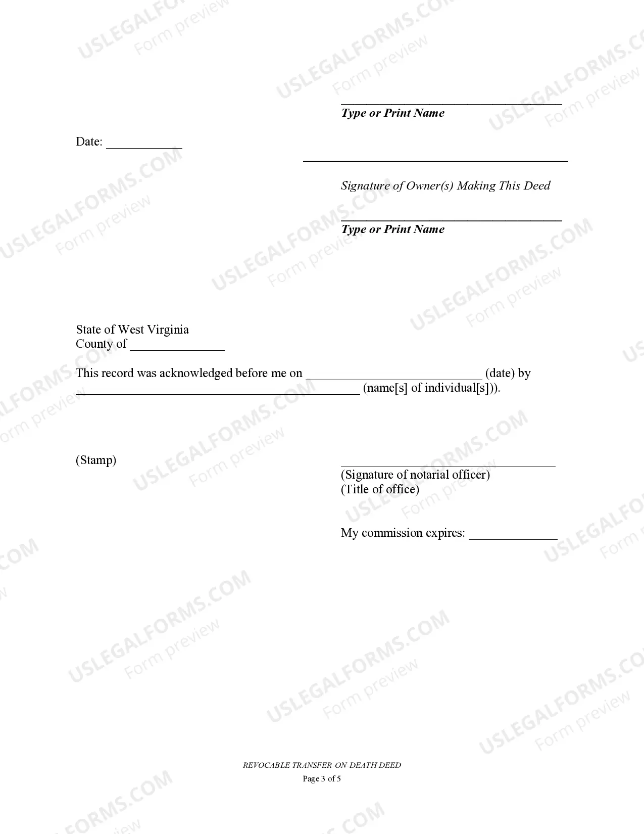 Preview Transfer on Death Deed or TOD - Beneficiary Deed for Husband and Wife to Two Individuals