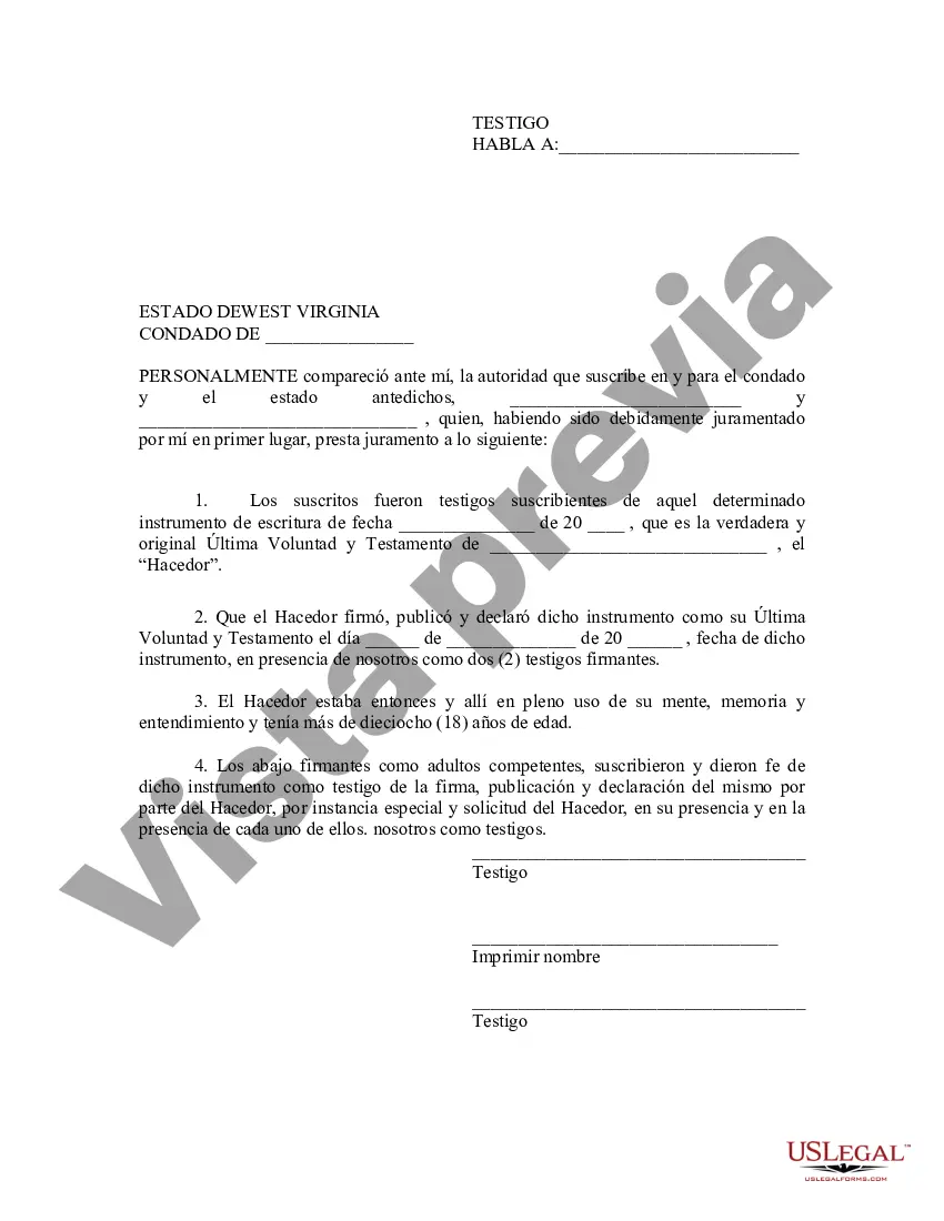 Get Codicilo al formulario de testamento para enmendar su testamento - Cambios o enmiendas de testamento Preview Codicilo al formulario de testamento para enmendar su testamento - Cambios o enmiendas de testamento