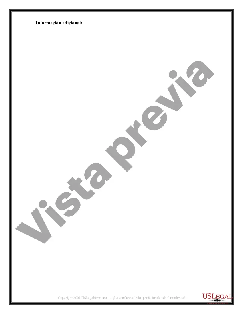 Preview Información del vendedor para el tasador proporcionada al comprador