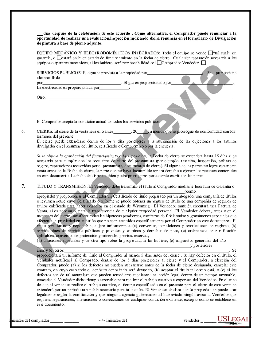 Preview Contrato de Compraventa de Bienes Inmuebles sin Corredor para Acuerdo de Venta de Casa Residencial