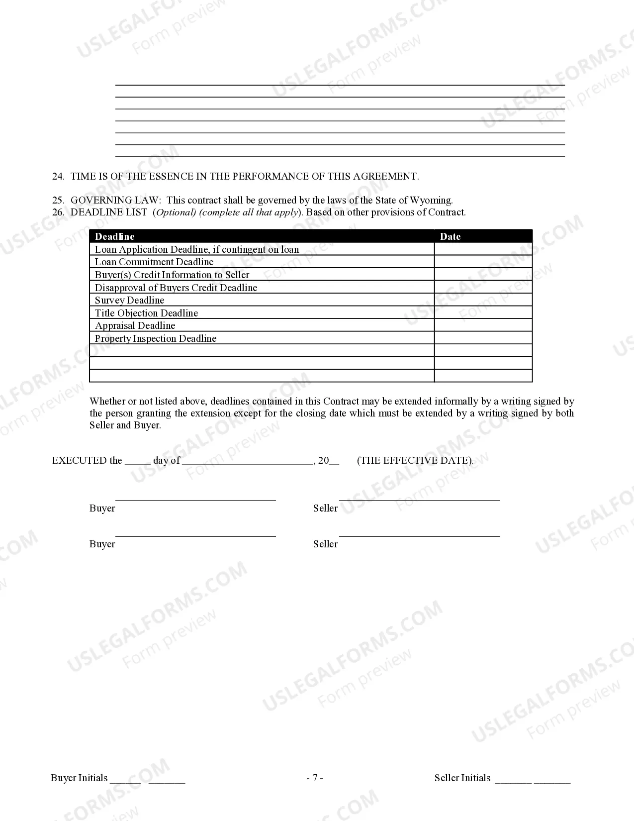 Preview Contract for Sale and Purchase of Real Estate with No Broker for Residential Home Sale Agreement