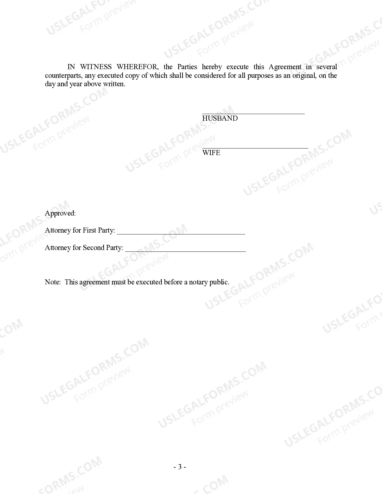 Preview Amendment to Prenuptial or Premarital Agreement