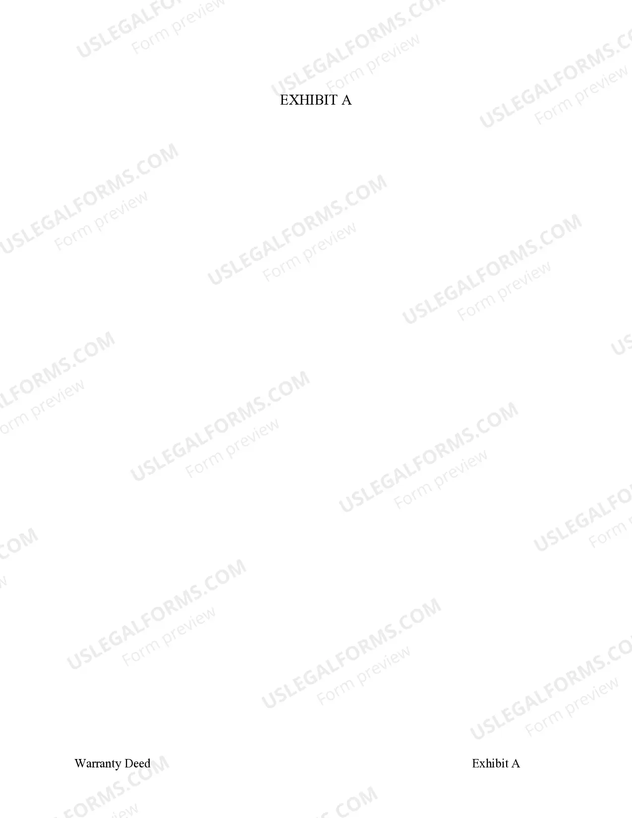 Preview Warranty Deed from Corporation to Individual