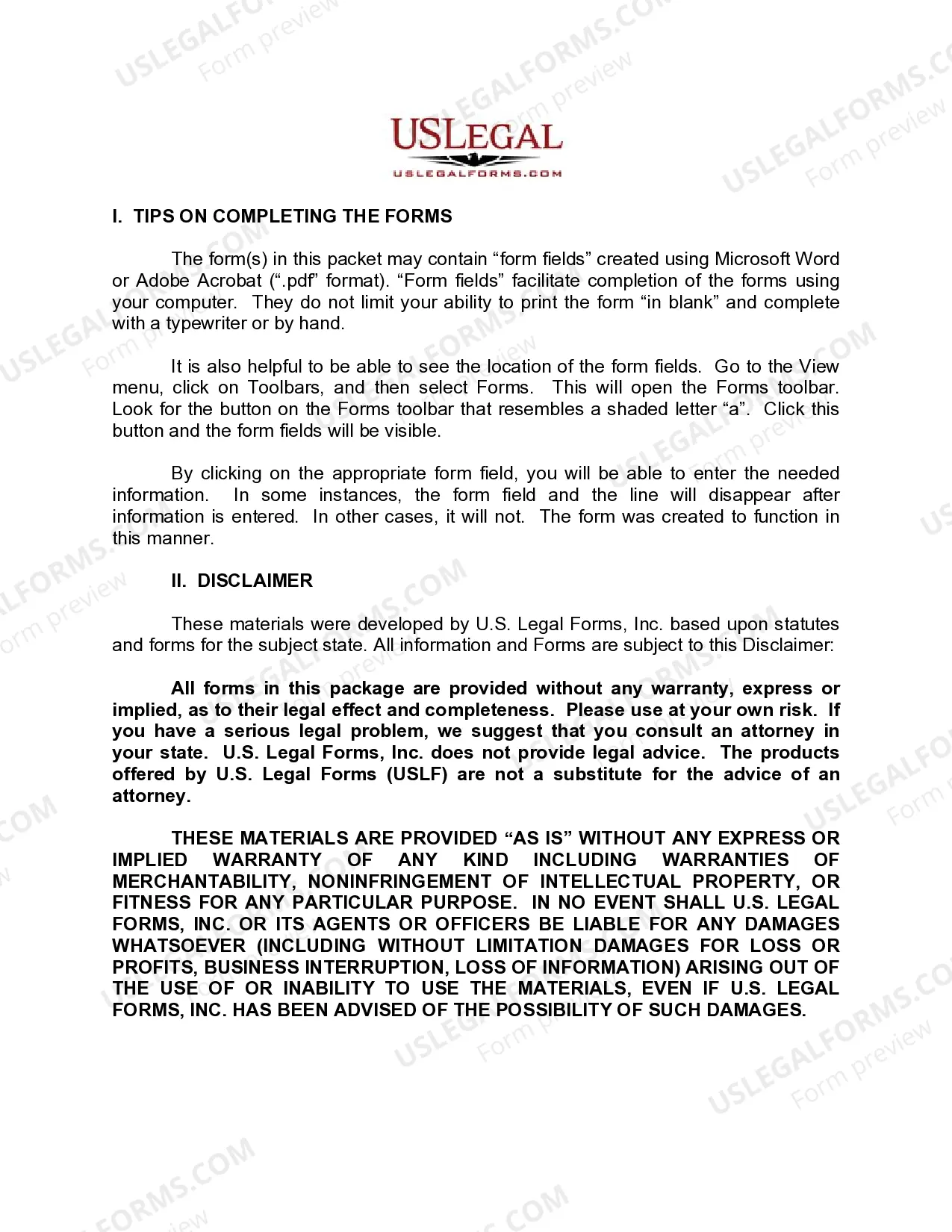 Preview Quitclaim Deed - Trust to Husband and Wife