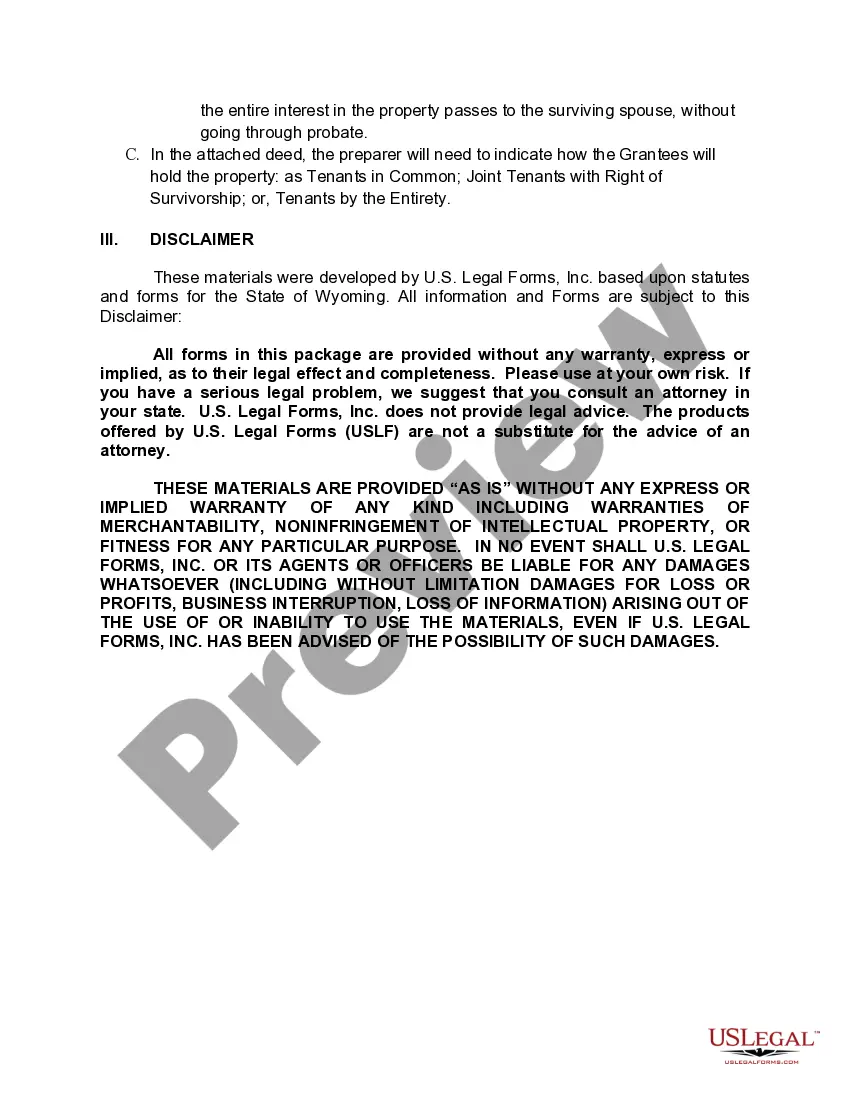 Preview Quitclaim Deed - Trust as Grantor to Husband and Wife as Grantees