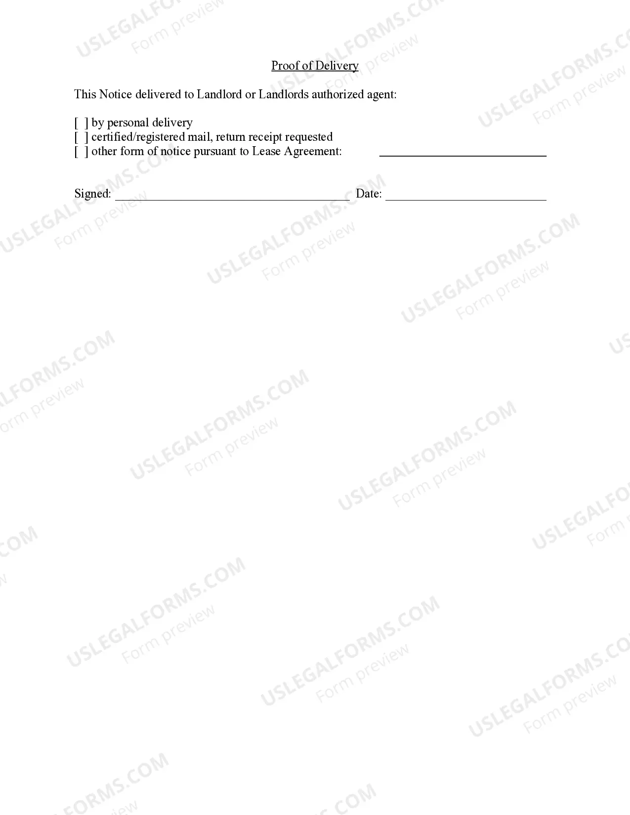 Preview Letter from Tenant to Landlord with Demand that landlord remove garbage and vermin from premises