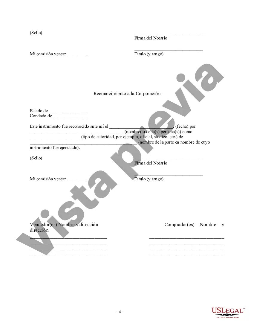 Preview Factura de venta en relación con la venta del negocio por parte del vendedor individual o corporativo
