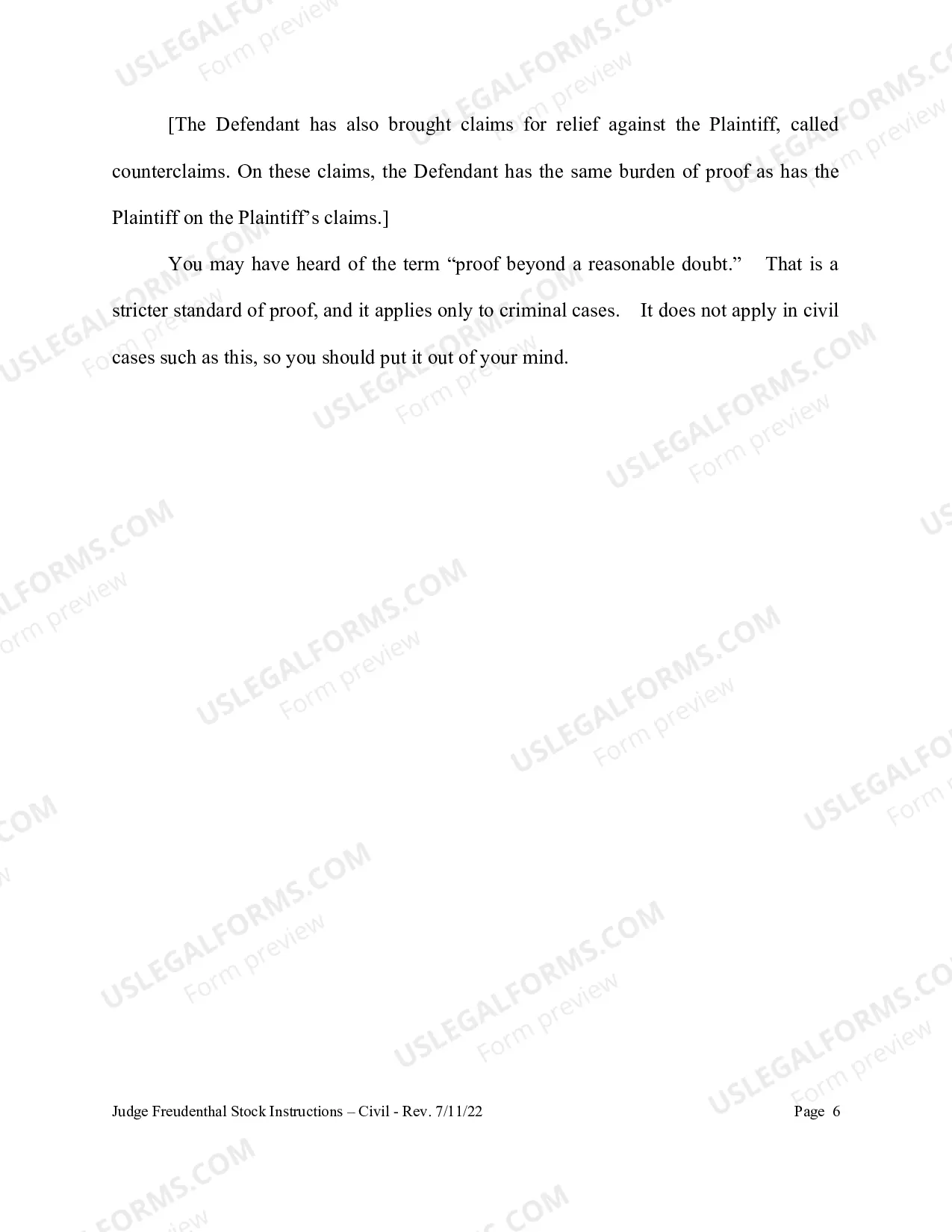 Preview Civil Jury Instructions (updated 05/15/13)