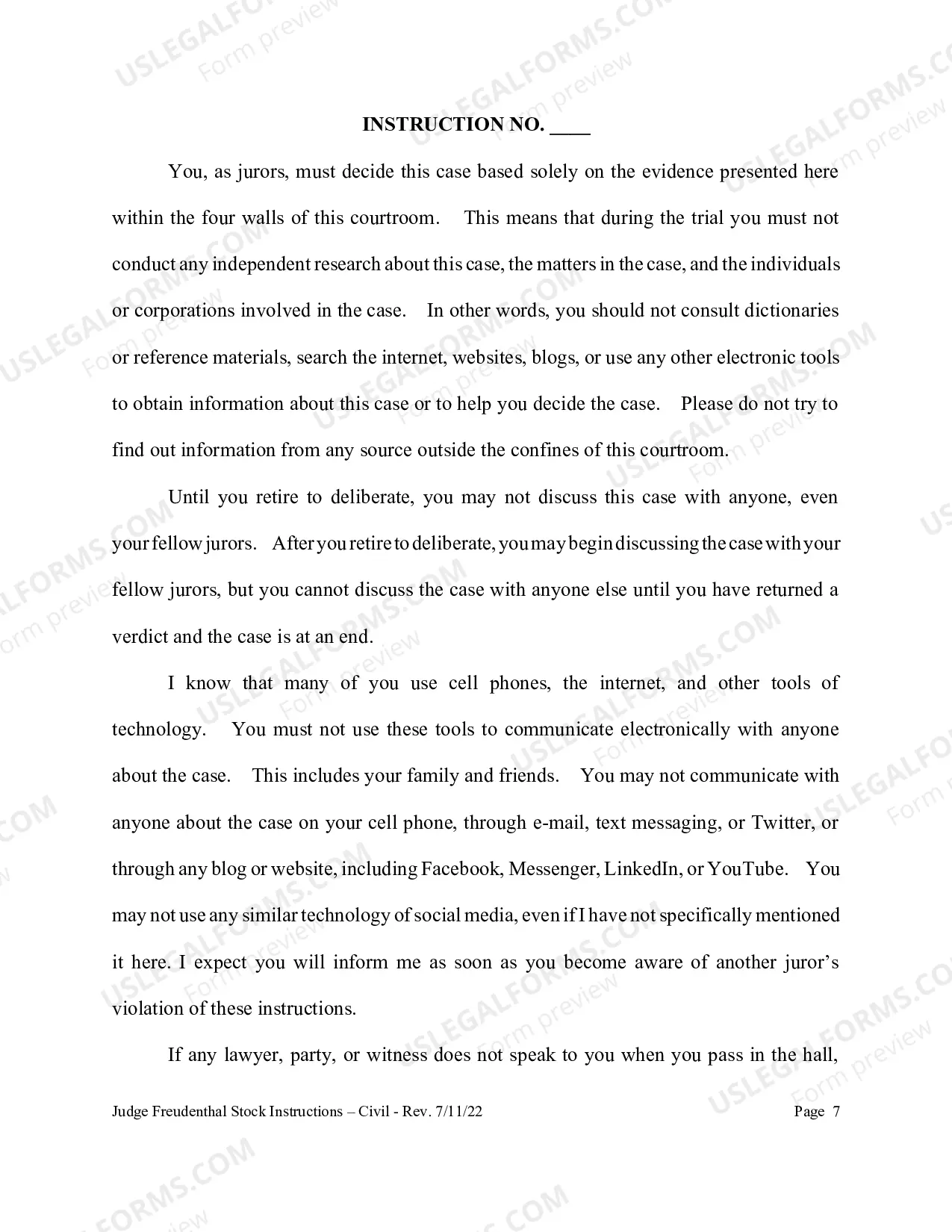 Preview Civil Jury Instructions (updated 05/15/13)