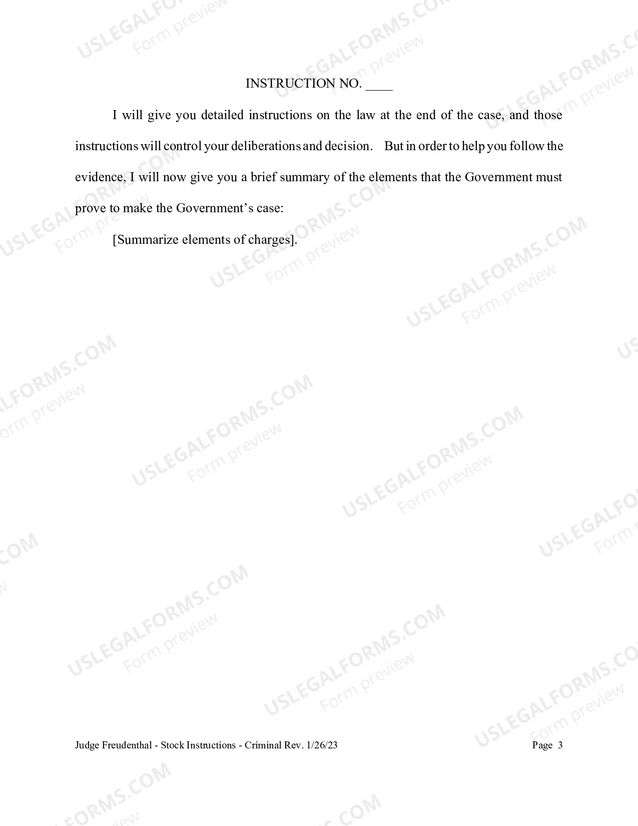 Preview Criminal Instructions
