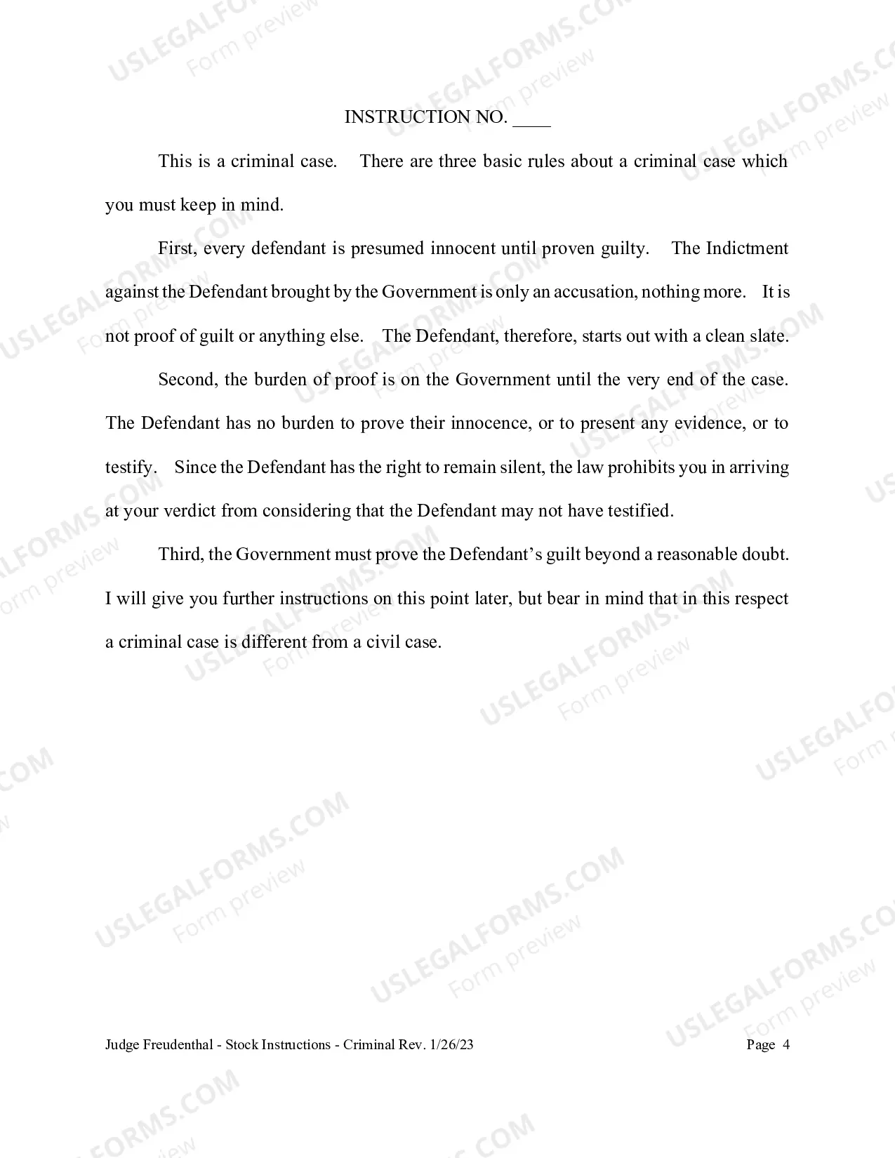 Preview Criminal Instructions