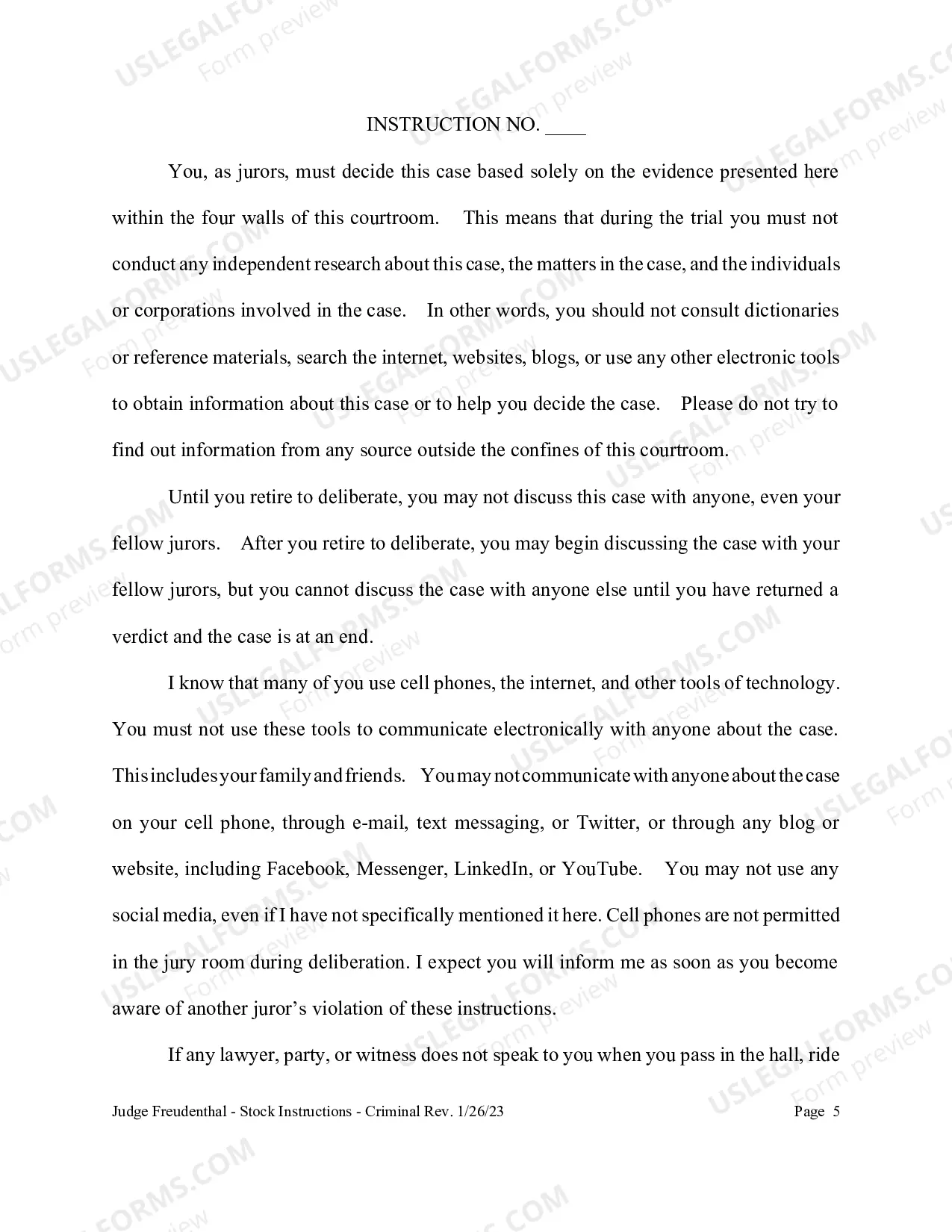 Preview Criminal Instructions