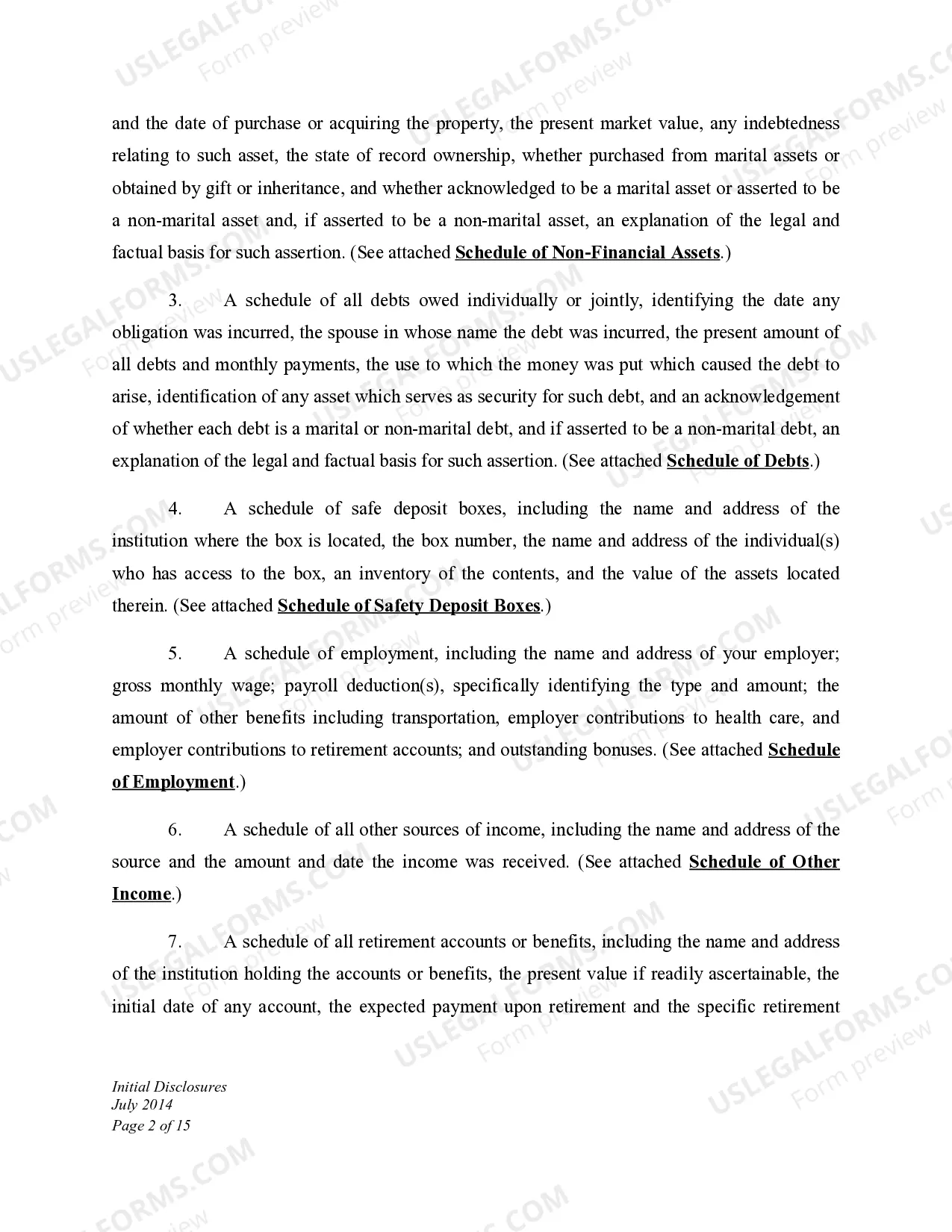 Preview DNCD 7. Initial Disclosures