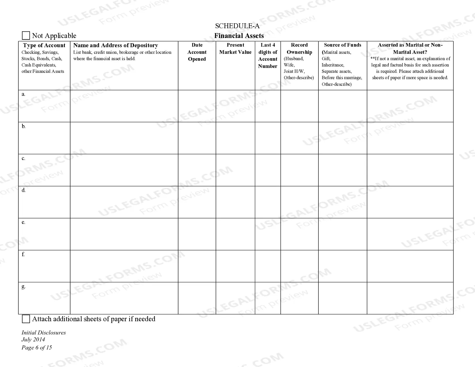 Preview DNCD 7. Initial Disclosures