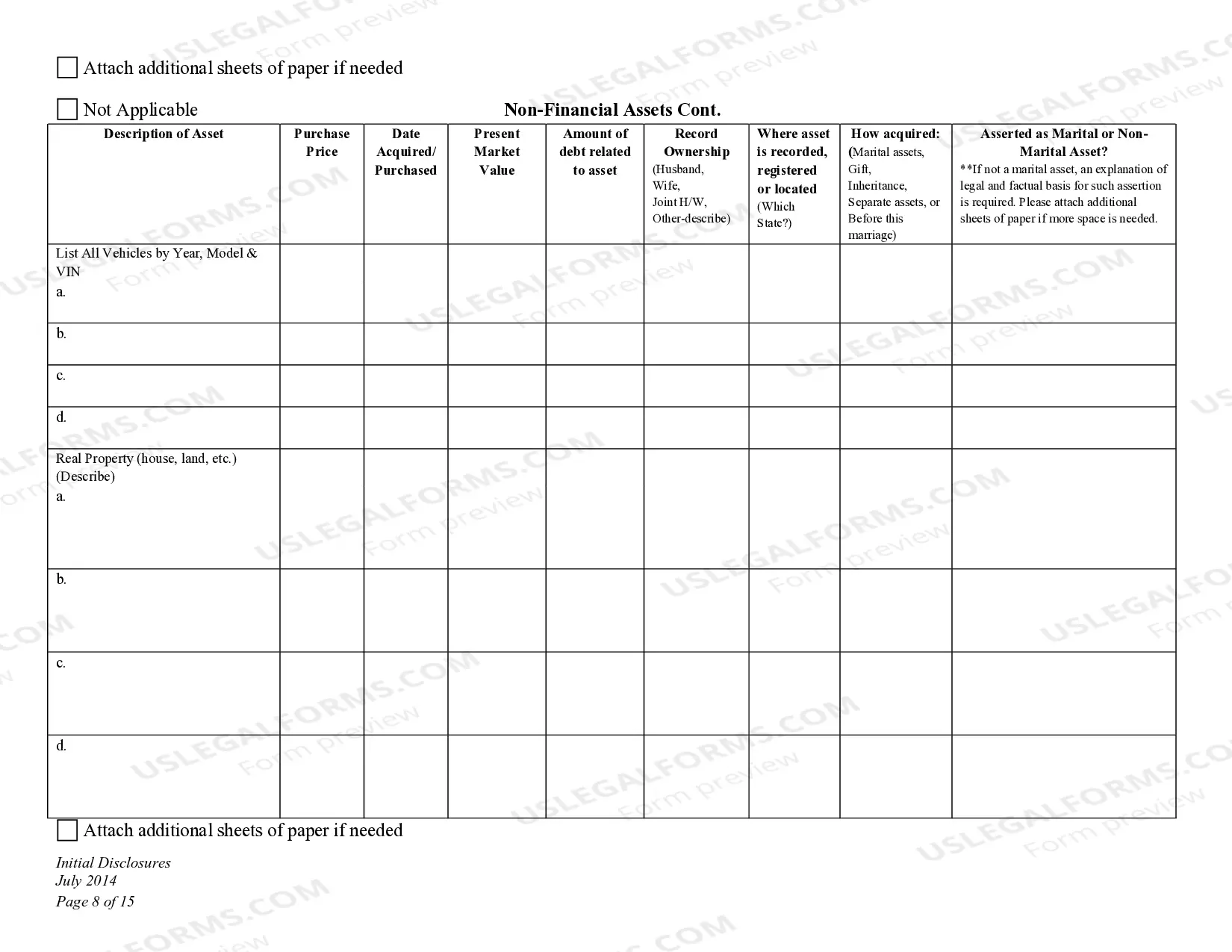 Preview DNCD 7. Initial Disclosures