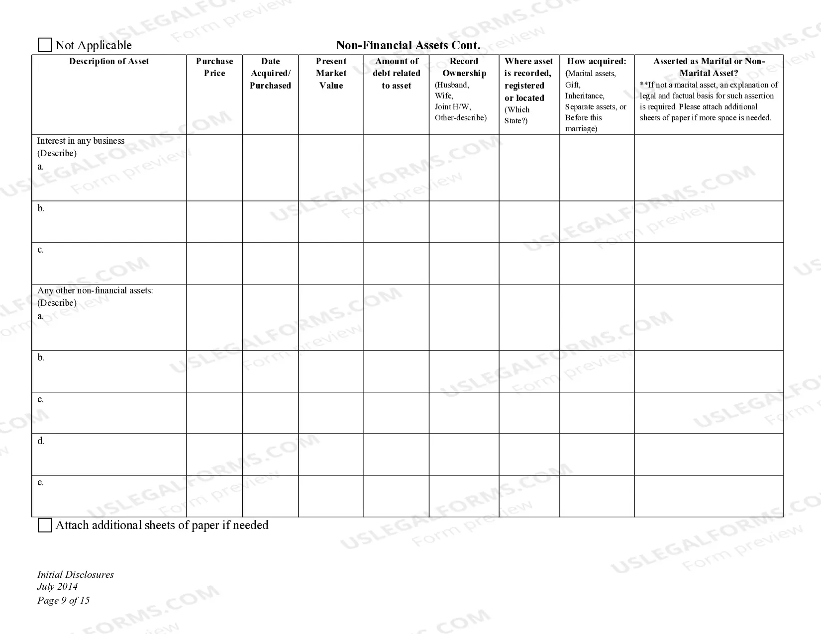Preview DNCD 7. Initial Disclosures