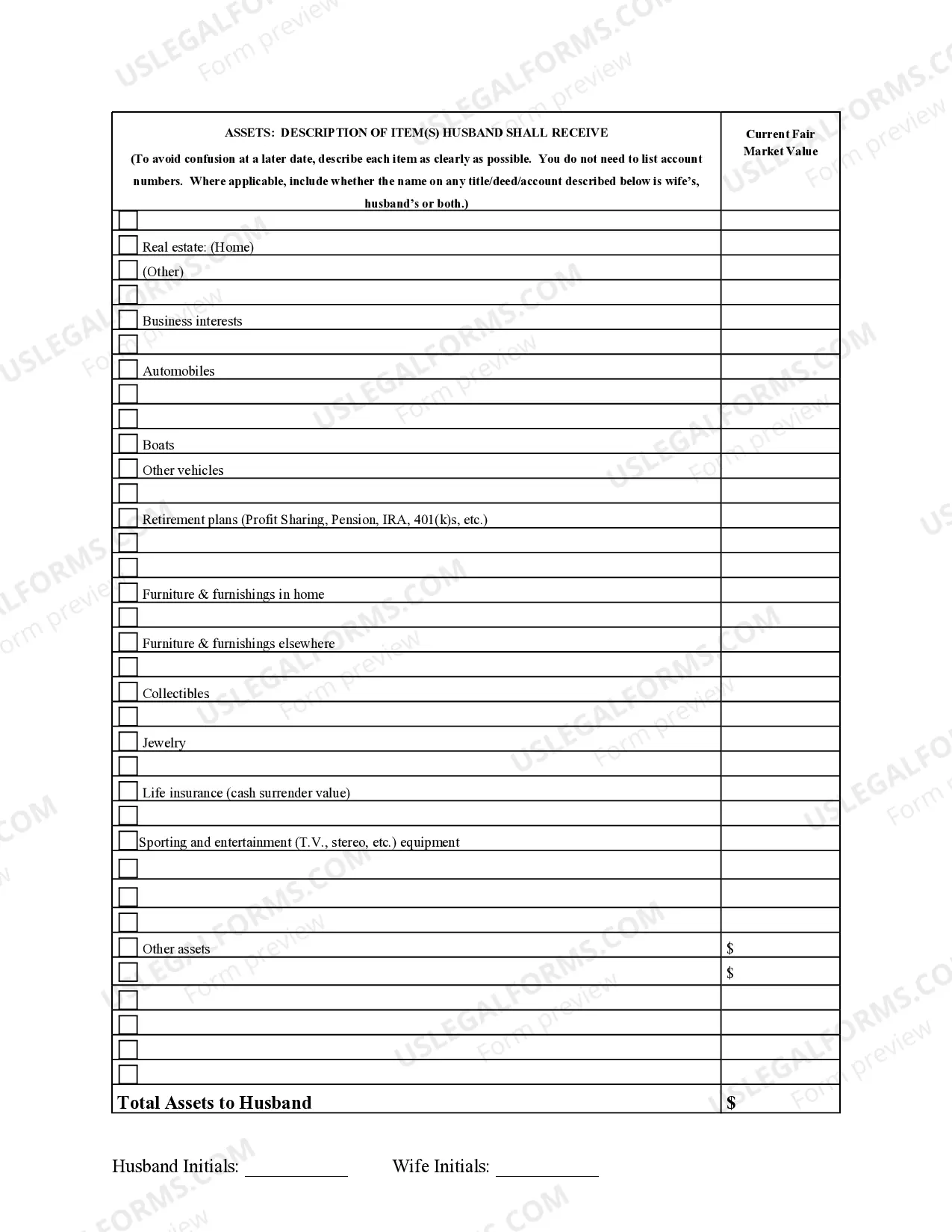 Preview Marital Domestic Separation and Property Settlement Agreement Adult Children Parties May have Joint Property or Debts where Divorce Action Filed