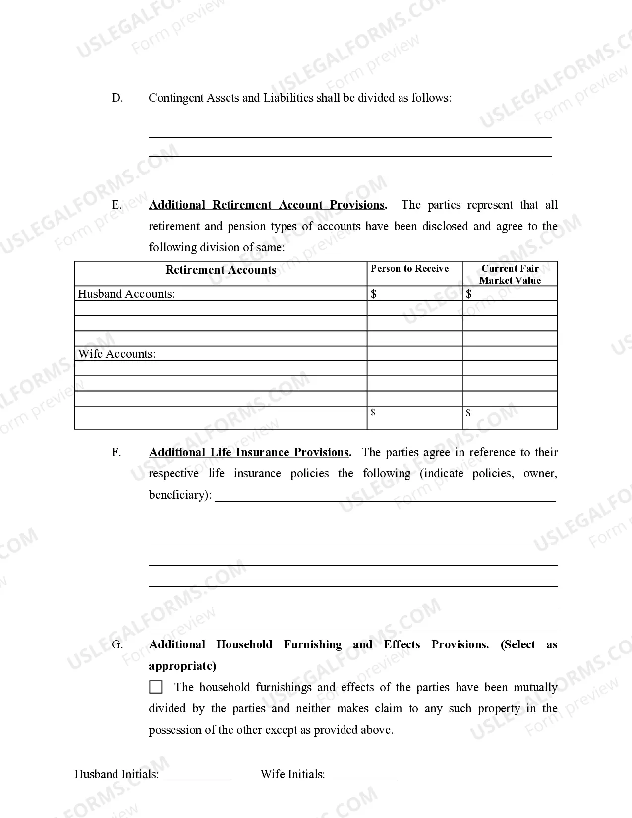 Preview Marital Domestic Separation and Property Settlement Agreement Adult Children Parties May have Joint Property or Debts where Divorce Action Filed