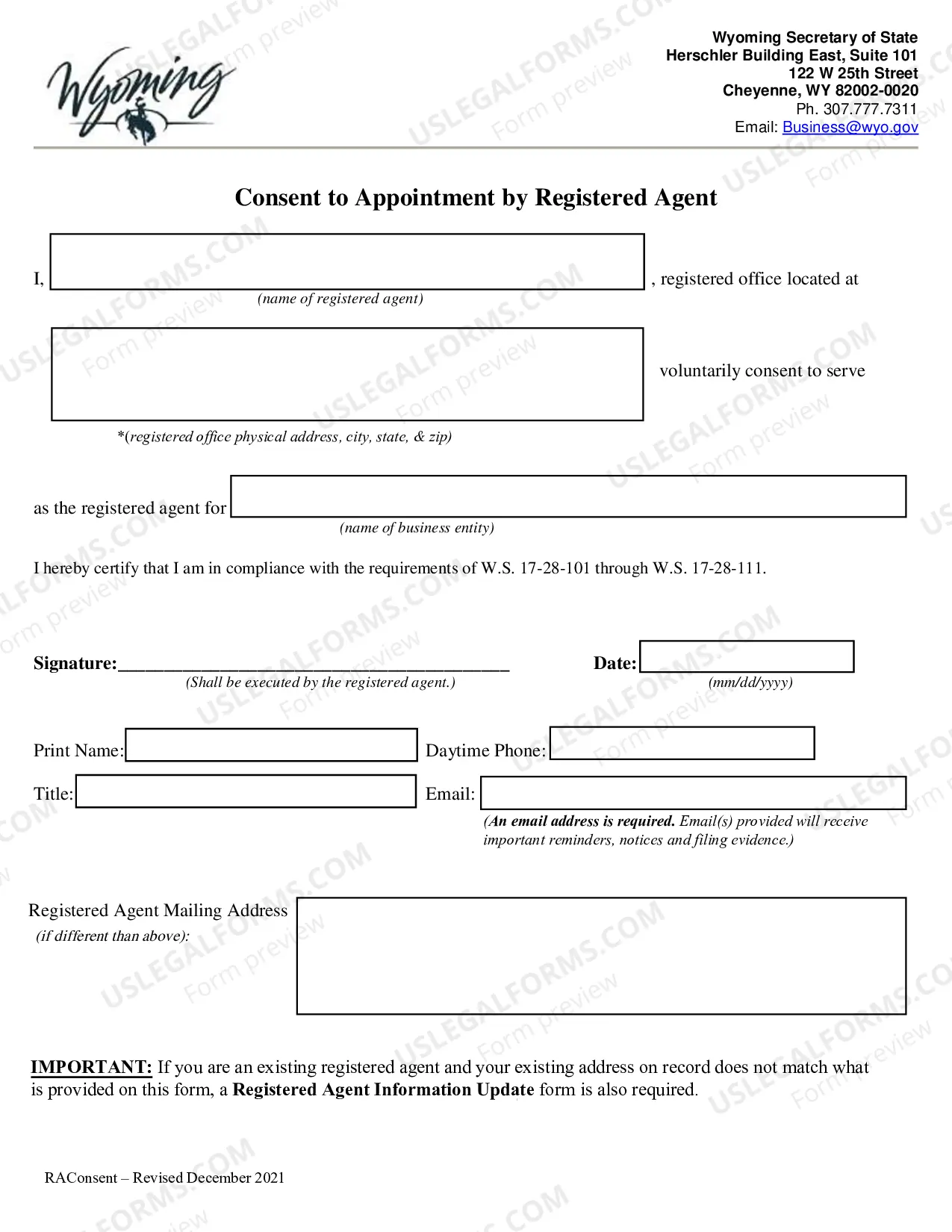 Preview Certificate of Authority