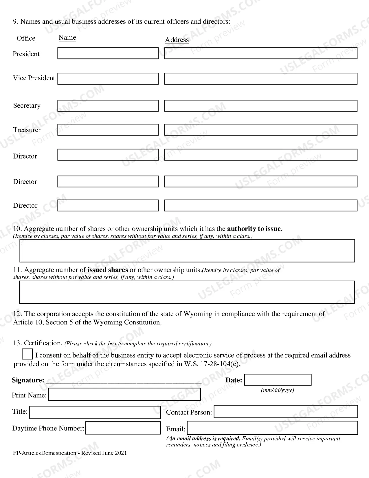 Preview Domestication Articles