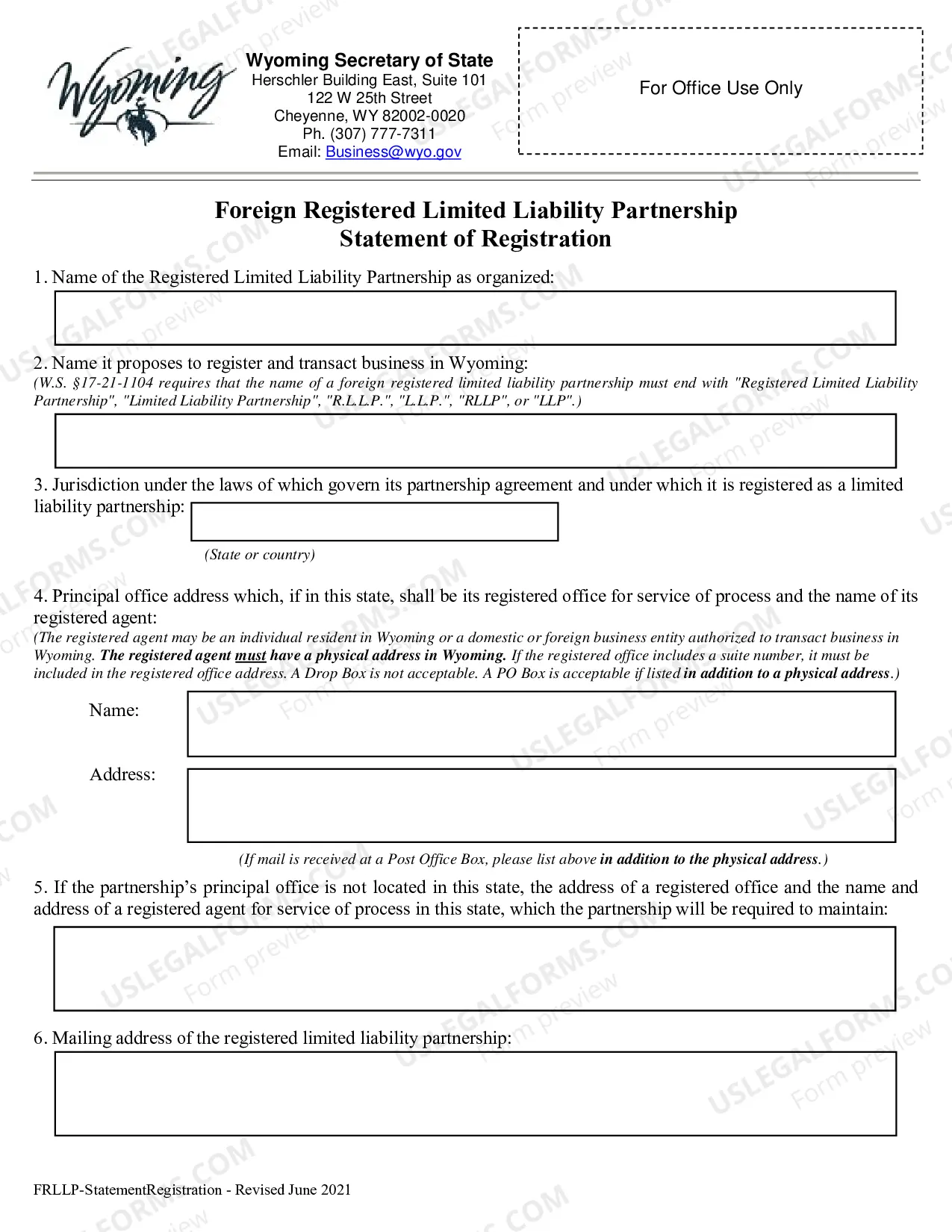 Preview Registration Statement