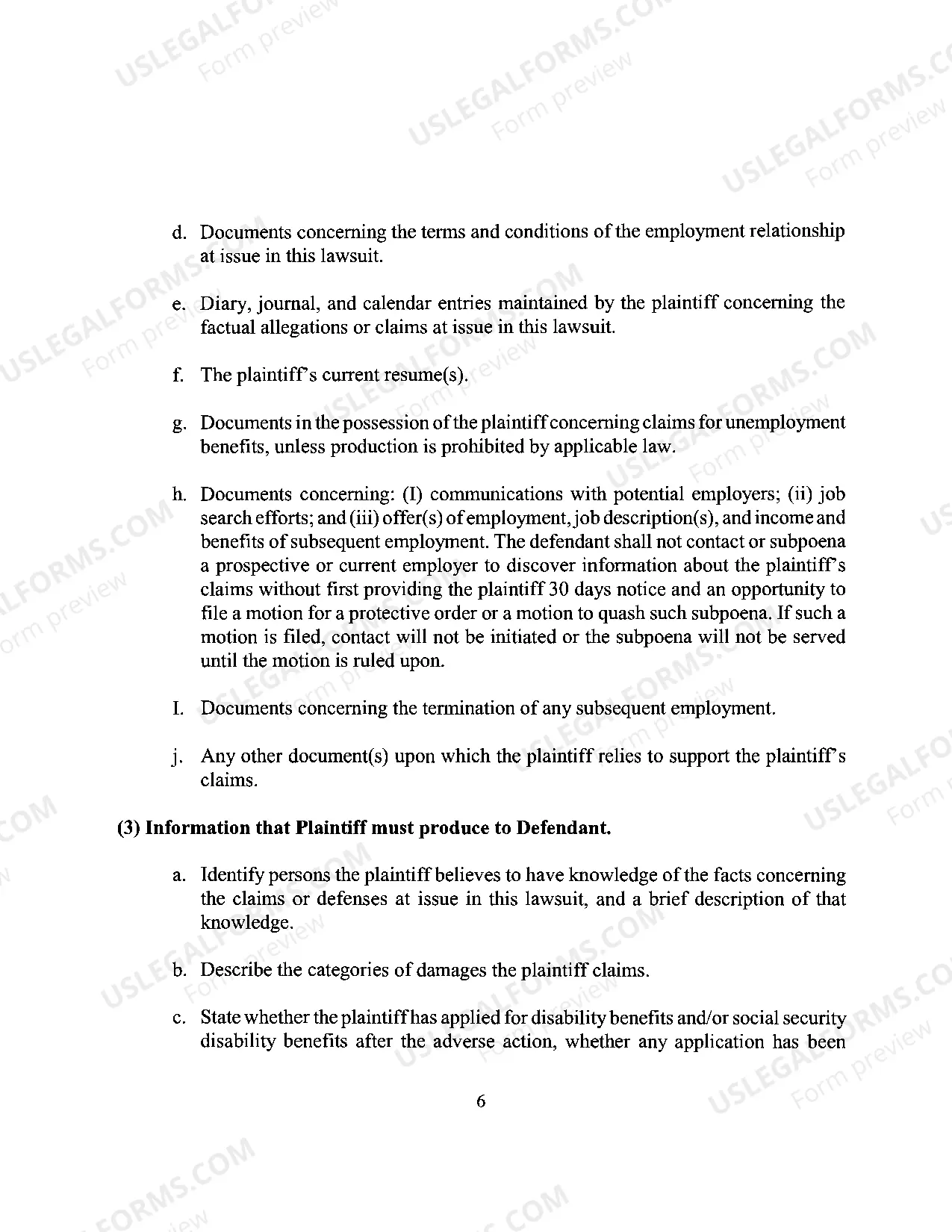 Preview Discovery Protocols for Employment Law Cases (posted 4/6/2017)