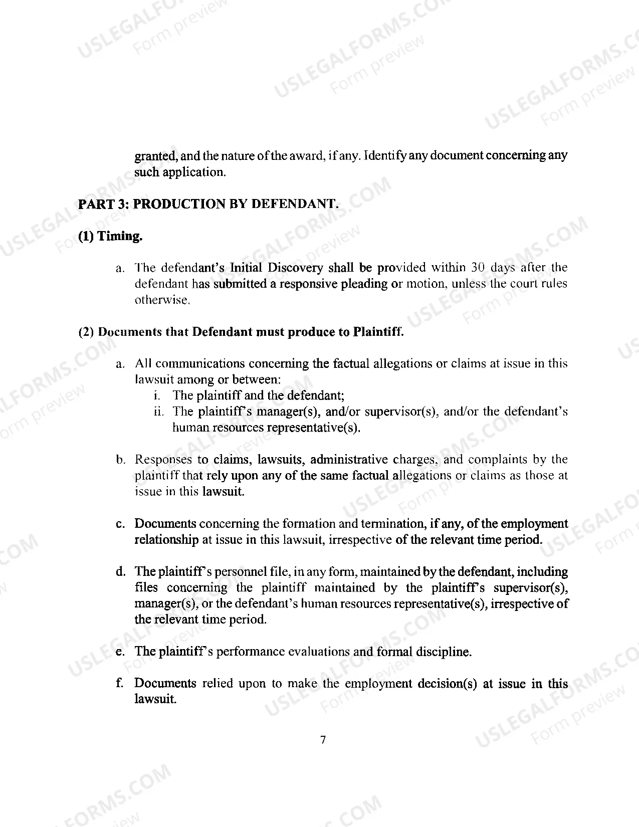 Preview Discovery Protocols for Employment Law Cases (posted 4/6/2017)