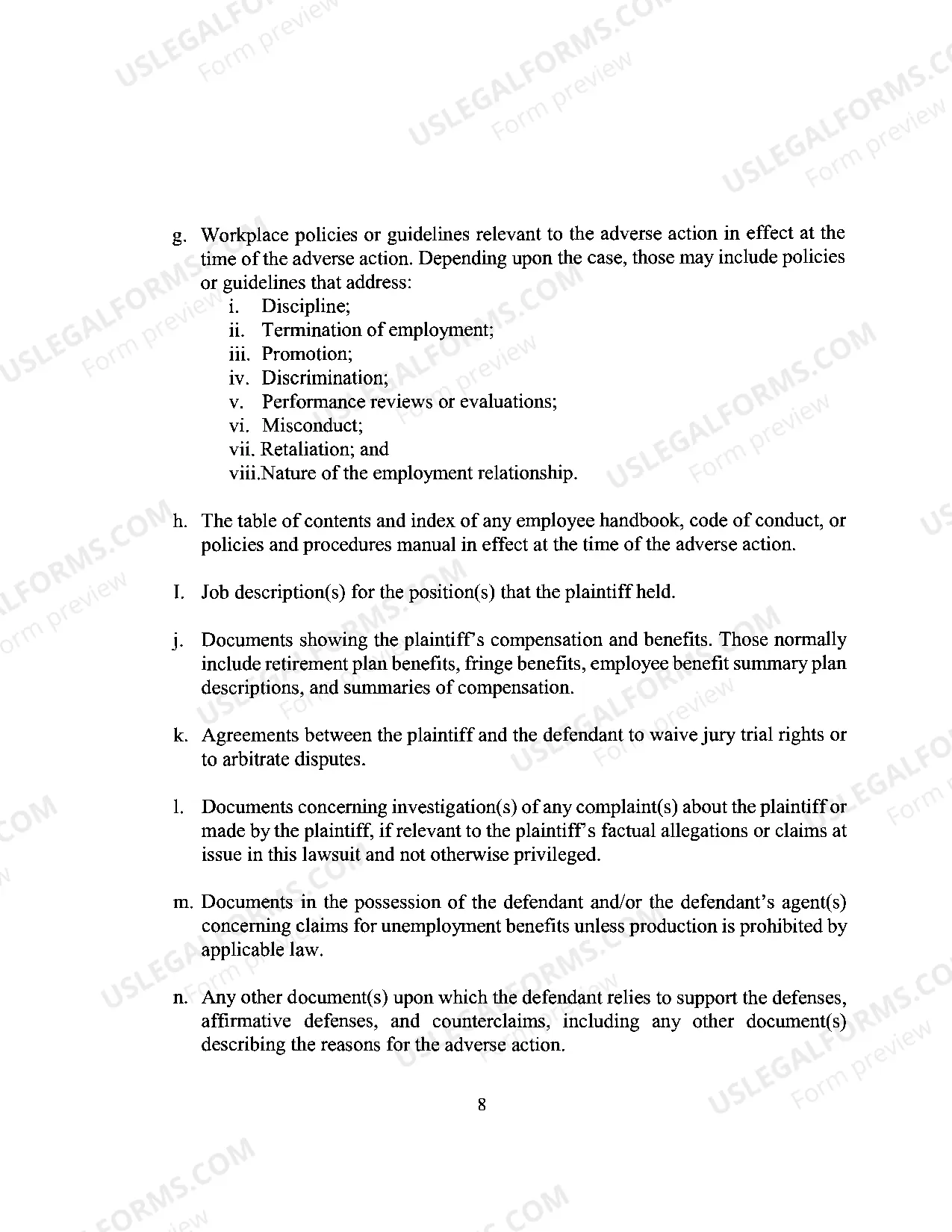 Preview Discovery Protocols for Employment Law Cases (posted 4/6/2017)
