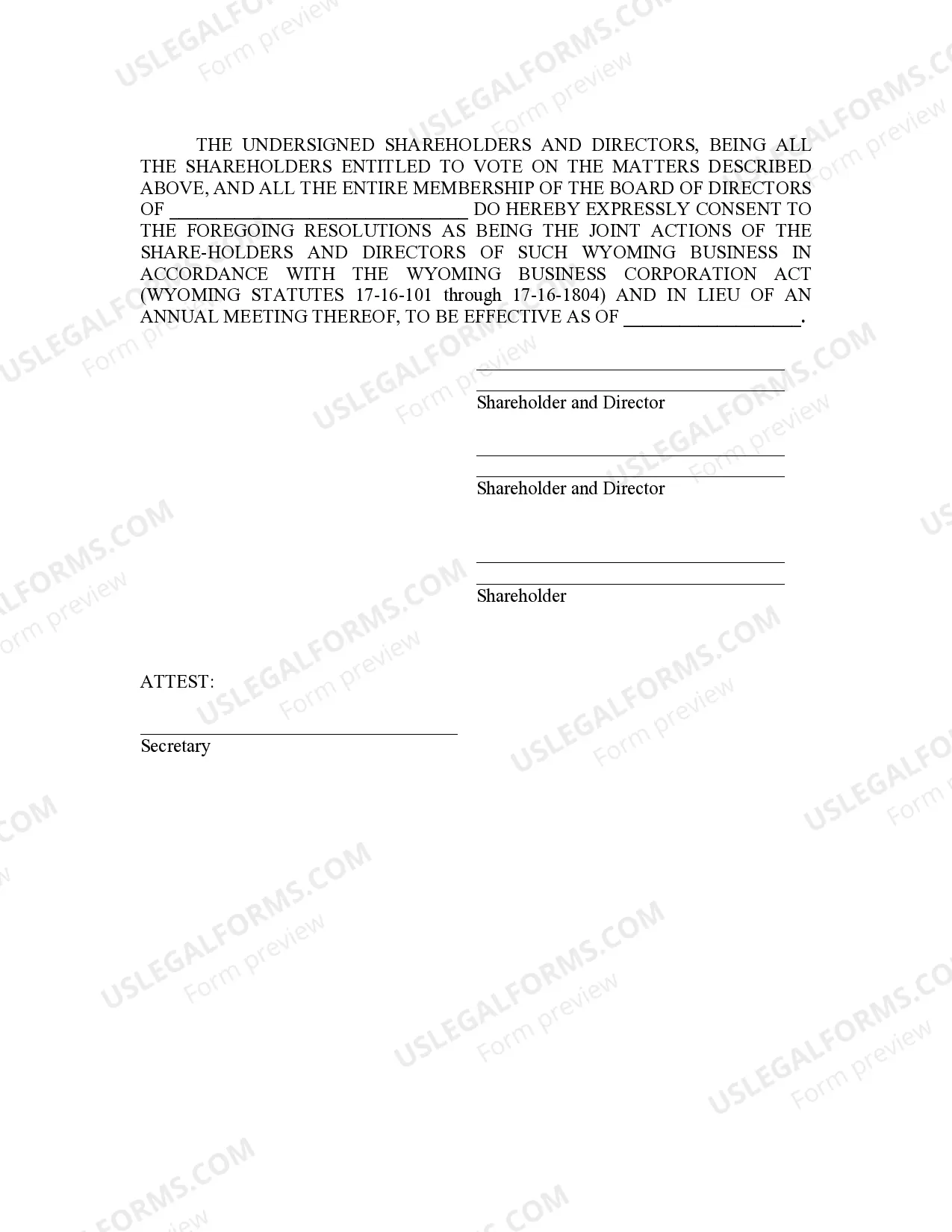 Preview Annual Minutes