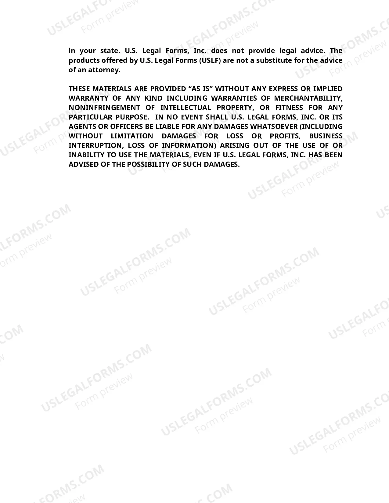 Preview Wyoming Supplemental Residential Lease Forms Package