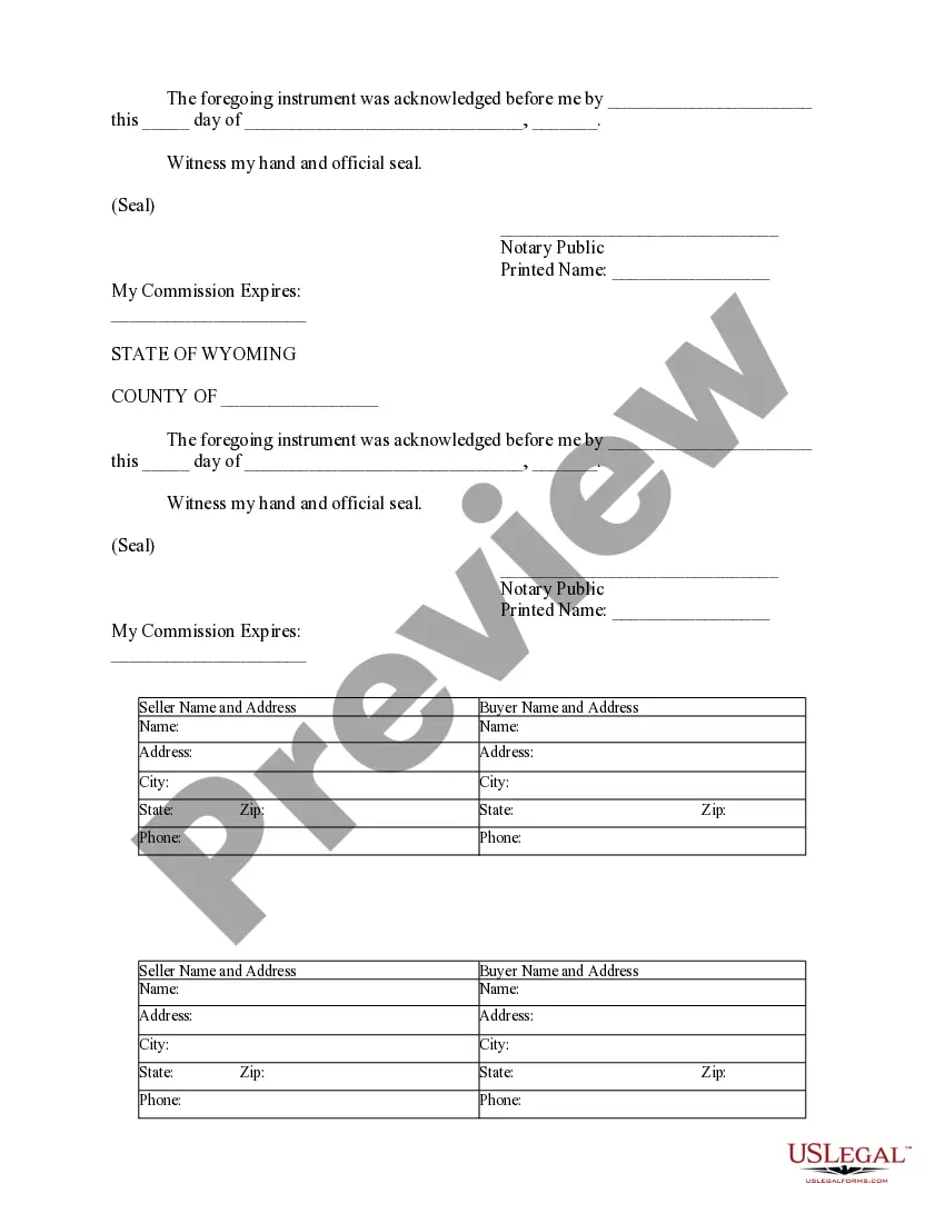 Preview Notice of Option for Recording