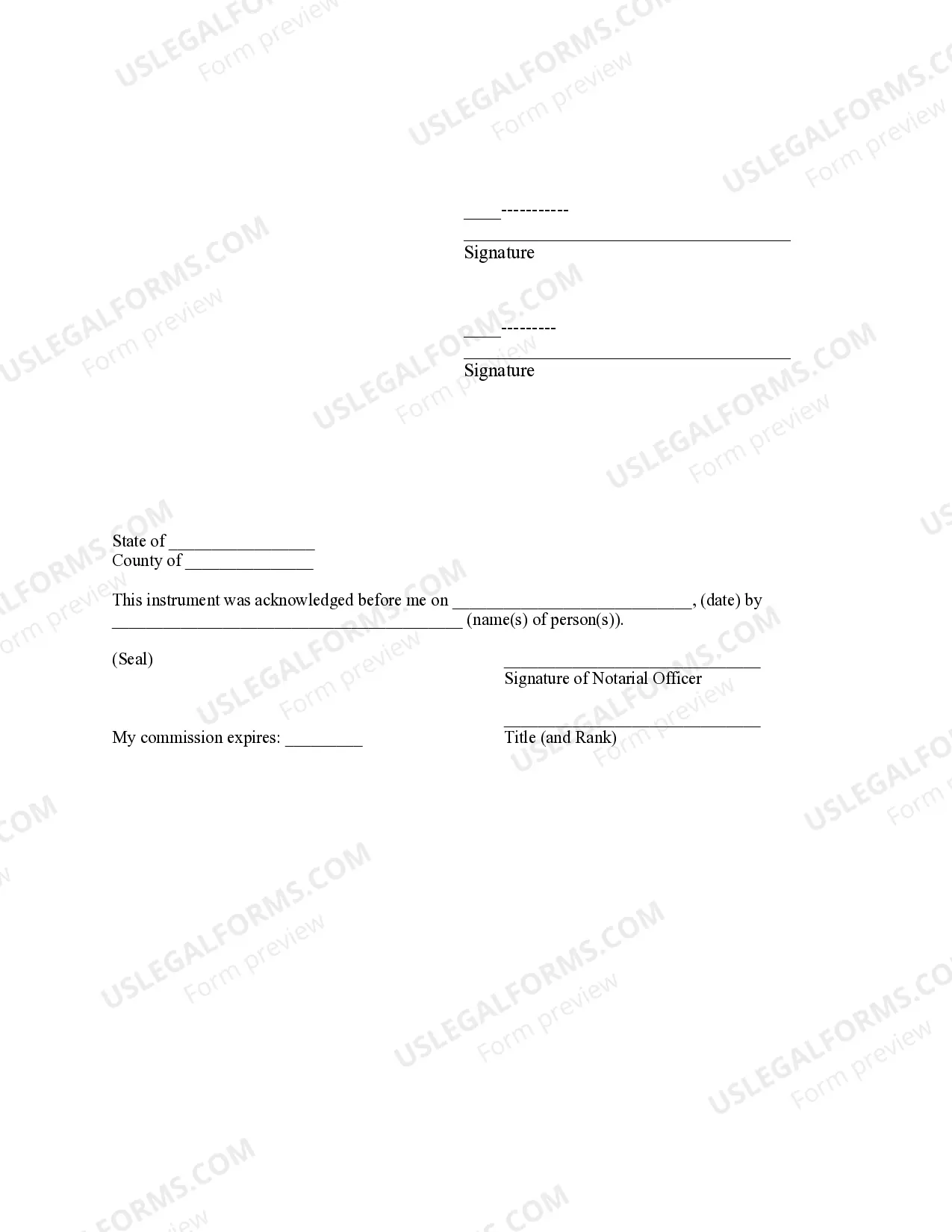 Preview General Power of Attorney for Care and Custody of Child or Children