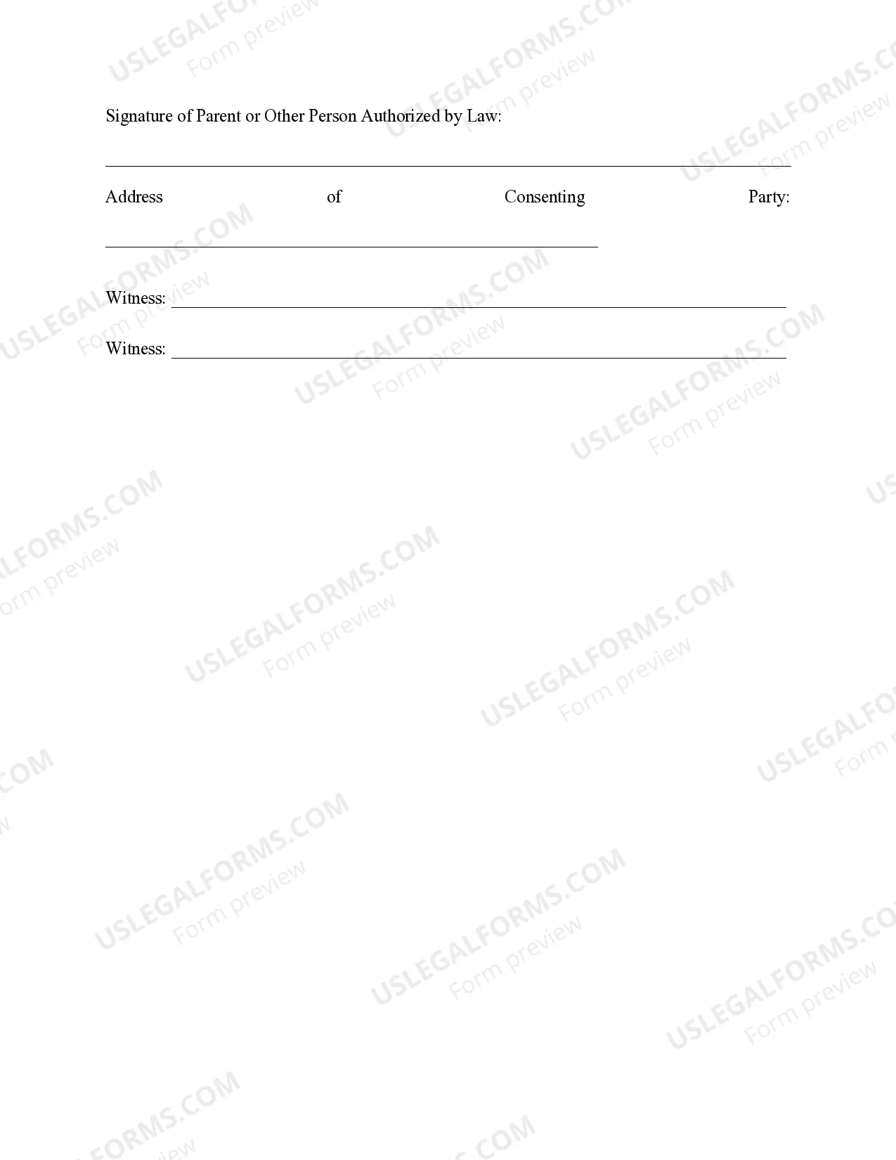 Preview Uniform Anatomical Gift Act Donation by Person Under Eighteen Years of Age