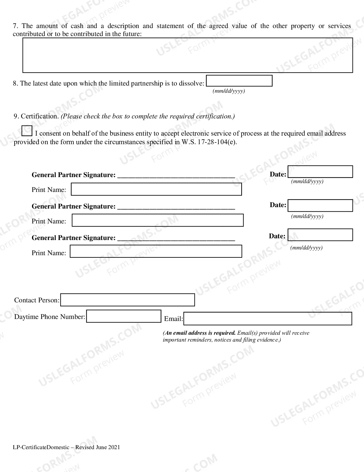 Preview Consent To Appointment By Registered Agent