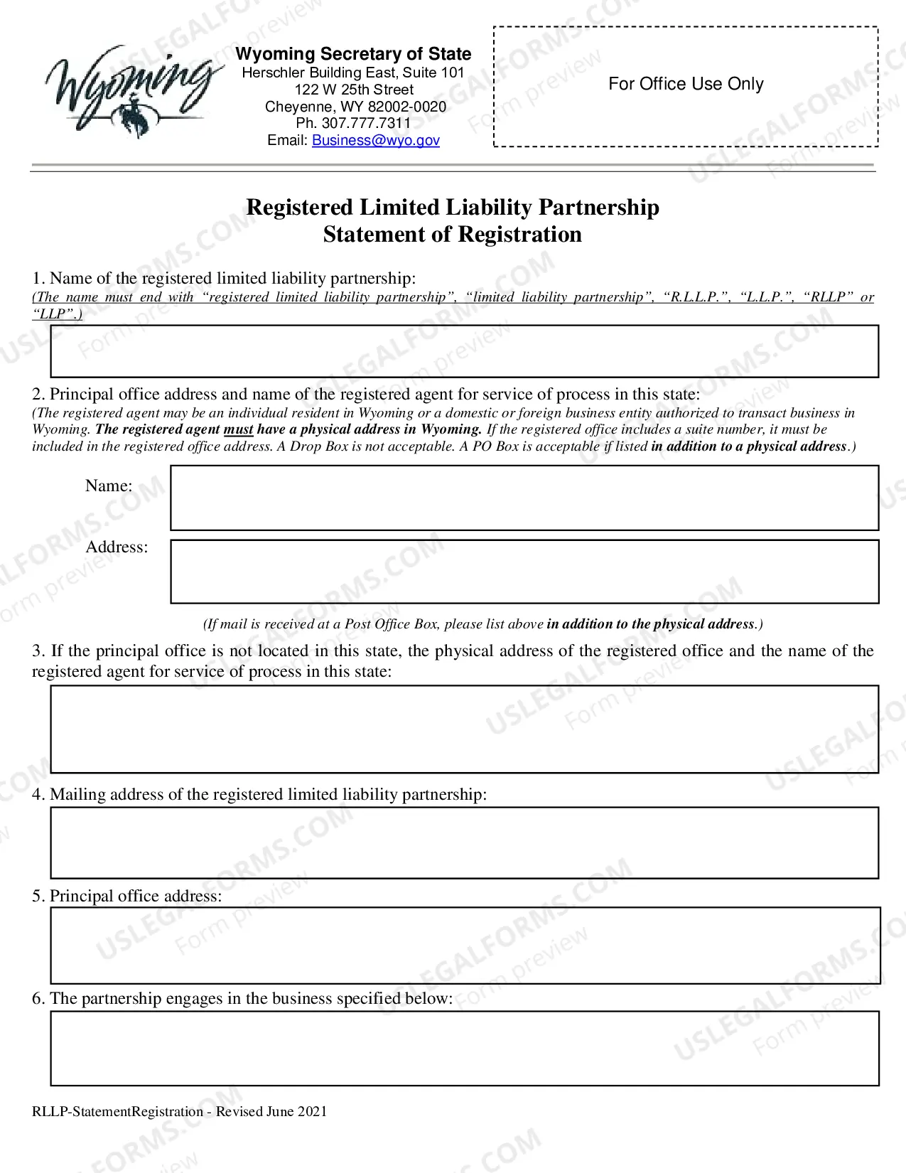 Preview Registration Statement