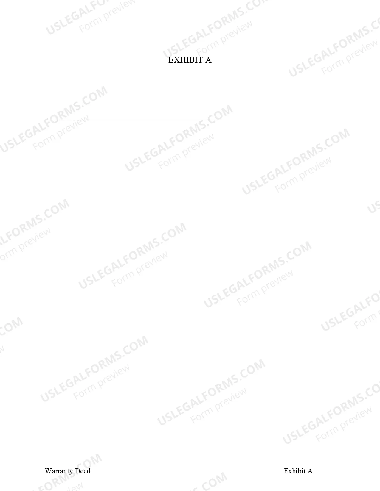 Preview Warranty Deed for Husband and Wife Converting Property from Tenants in Common to Joint Tenancy