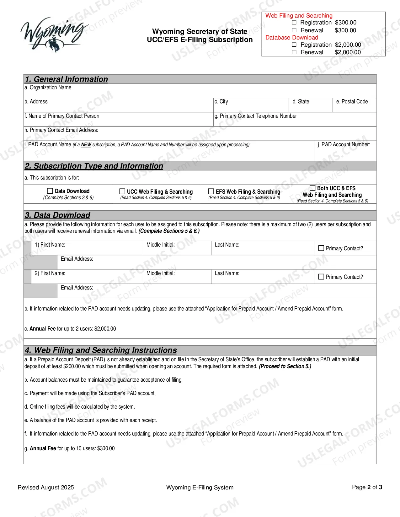 Preview UCC E-Filing System Agreement