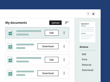 Download, print, or send your document