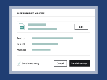 Send via email
