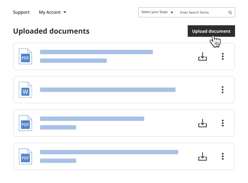 Form selector