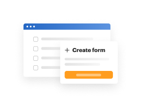 Create completed forms