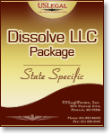 Arizona Dissolution Package to Dissolve Limited Liability Company LLC