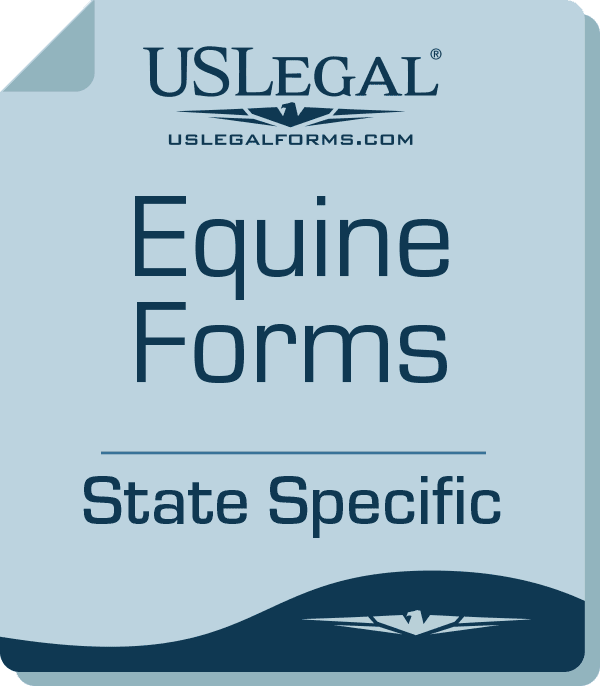 Iowa Horse Equine Forms Package