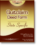  Sample Letter regarding Form Contract for Quitclaim Deed