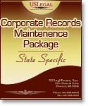 Maine Corporate Records Maintenance Package for Existing Corporations
